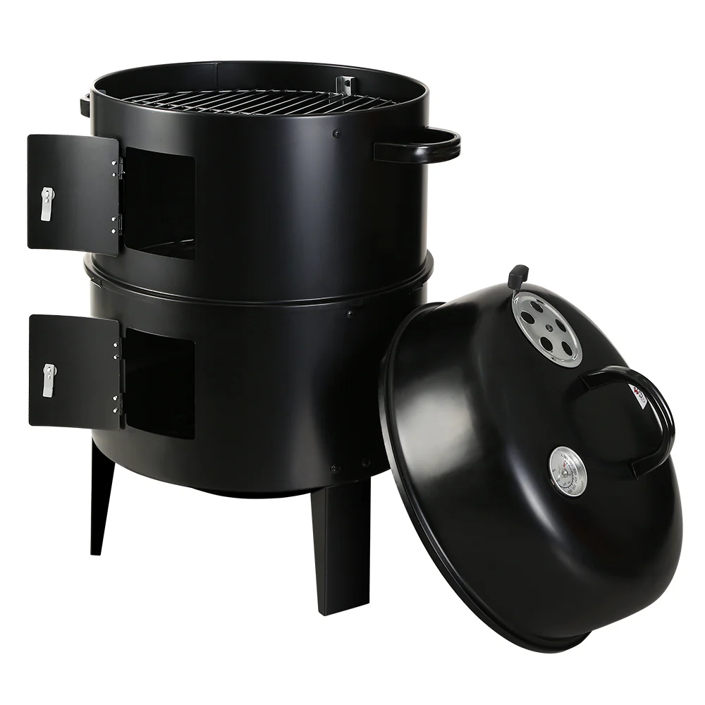 Grillz BBQ Grill 3-In-1 Charcoal Smoker - Image 8