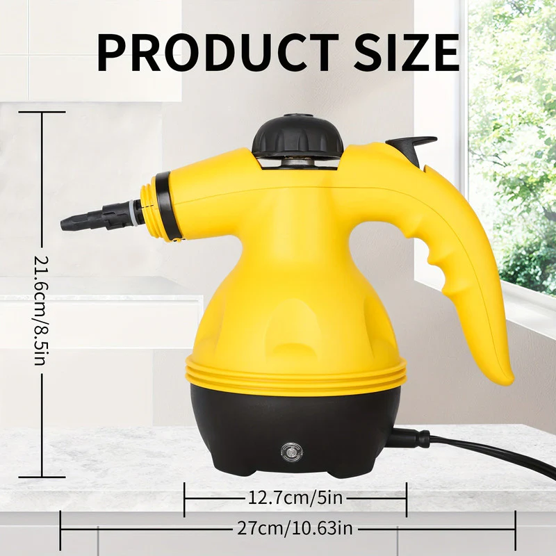Handheld Steam Cleaner with 1000W 9 Accessories - Image 2
