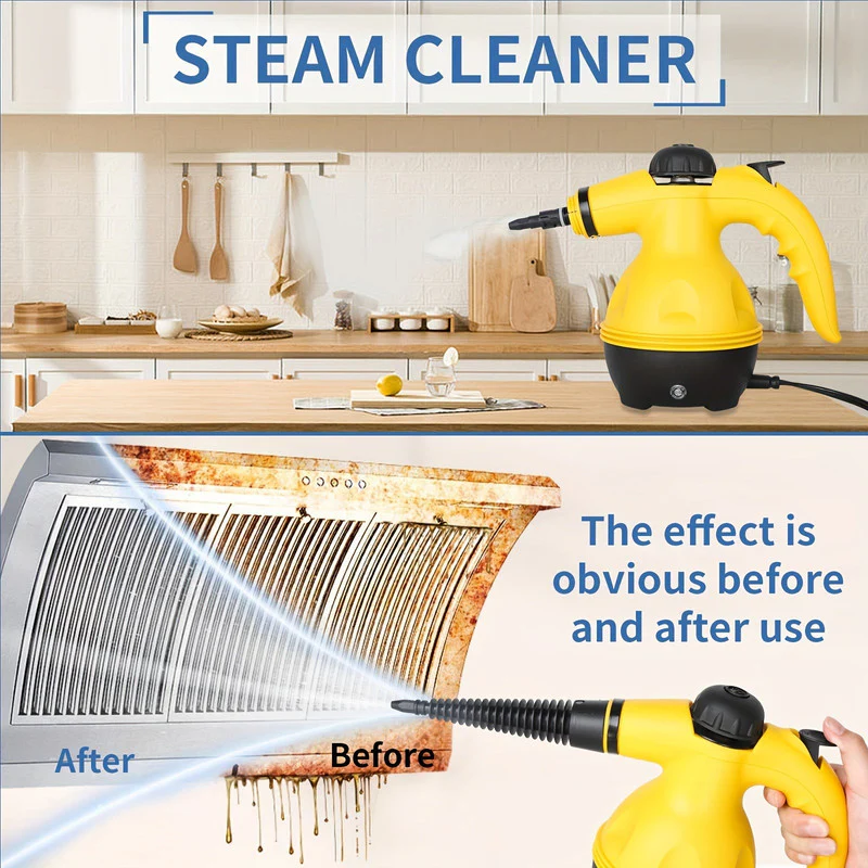 Handheld Steam Cleaner with 1000W 9 Accessories - Image 6