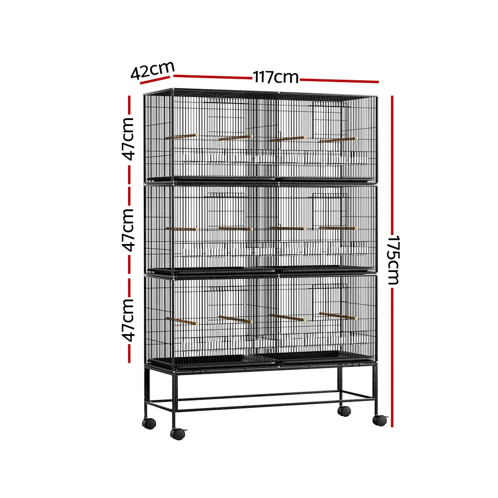i.Pet Bird Cage 175cm Large Aviary - Image 2