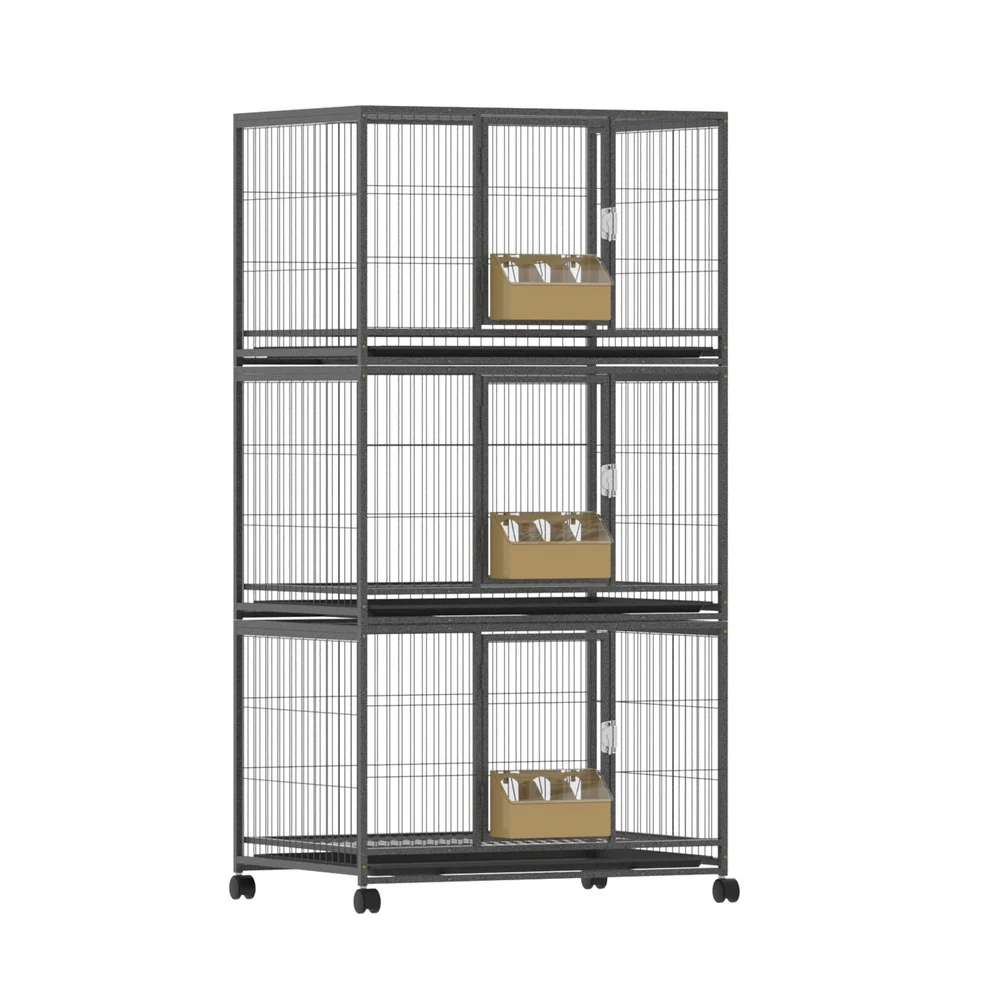i.Pet Bird Cage Large Bird Cages Aviary Budgie Perch Cage Parrot Pet Stand Wheels - Image 7