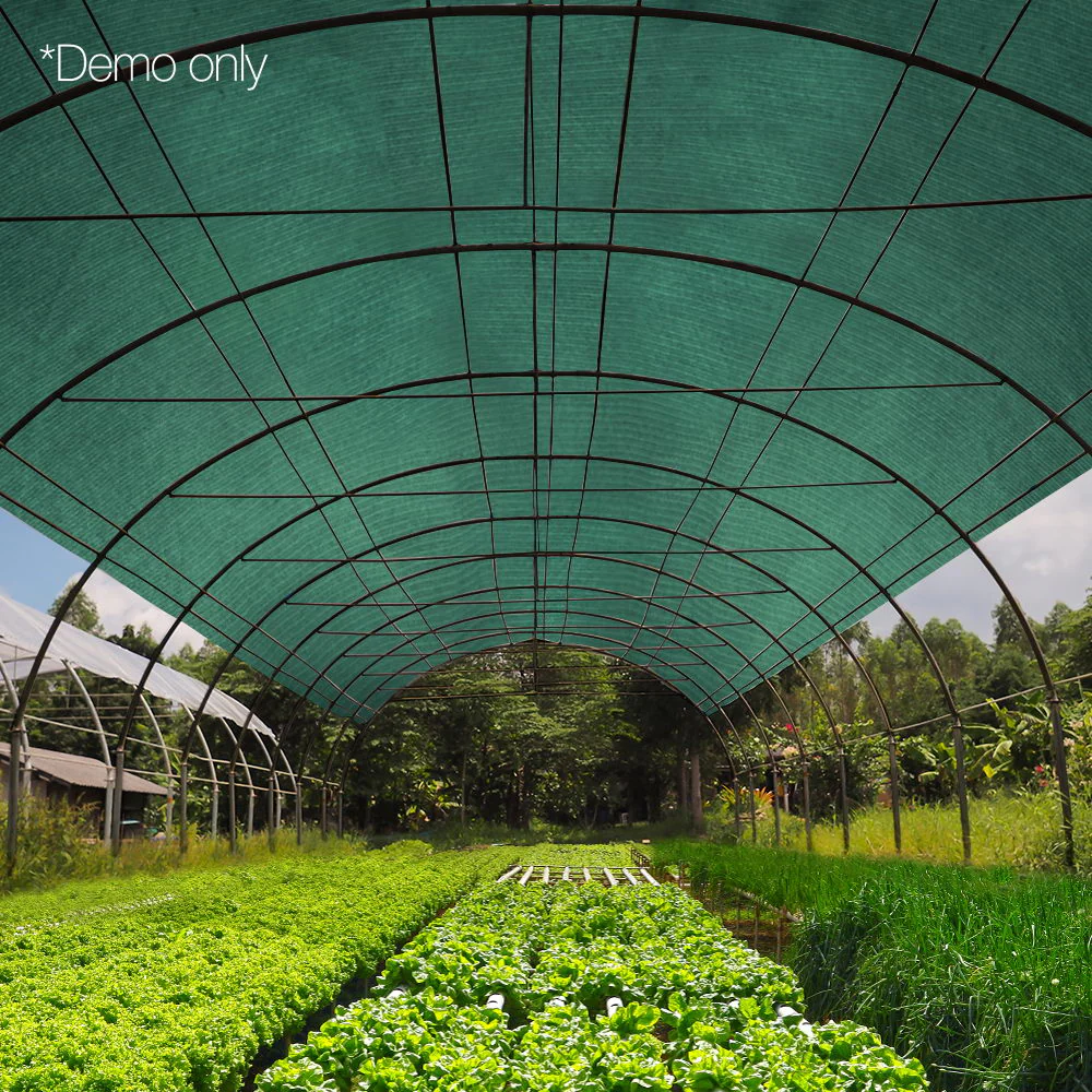 Instahut 50% Shade Cloth 3.66x30m Shade Cloth Sail Heavy Duty Shadecloth Garden Mesh Roll GR - Image 7
