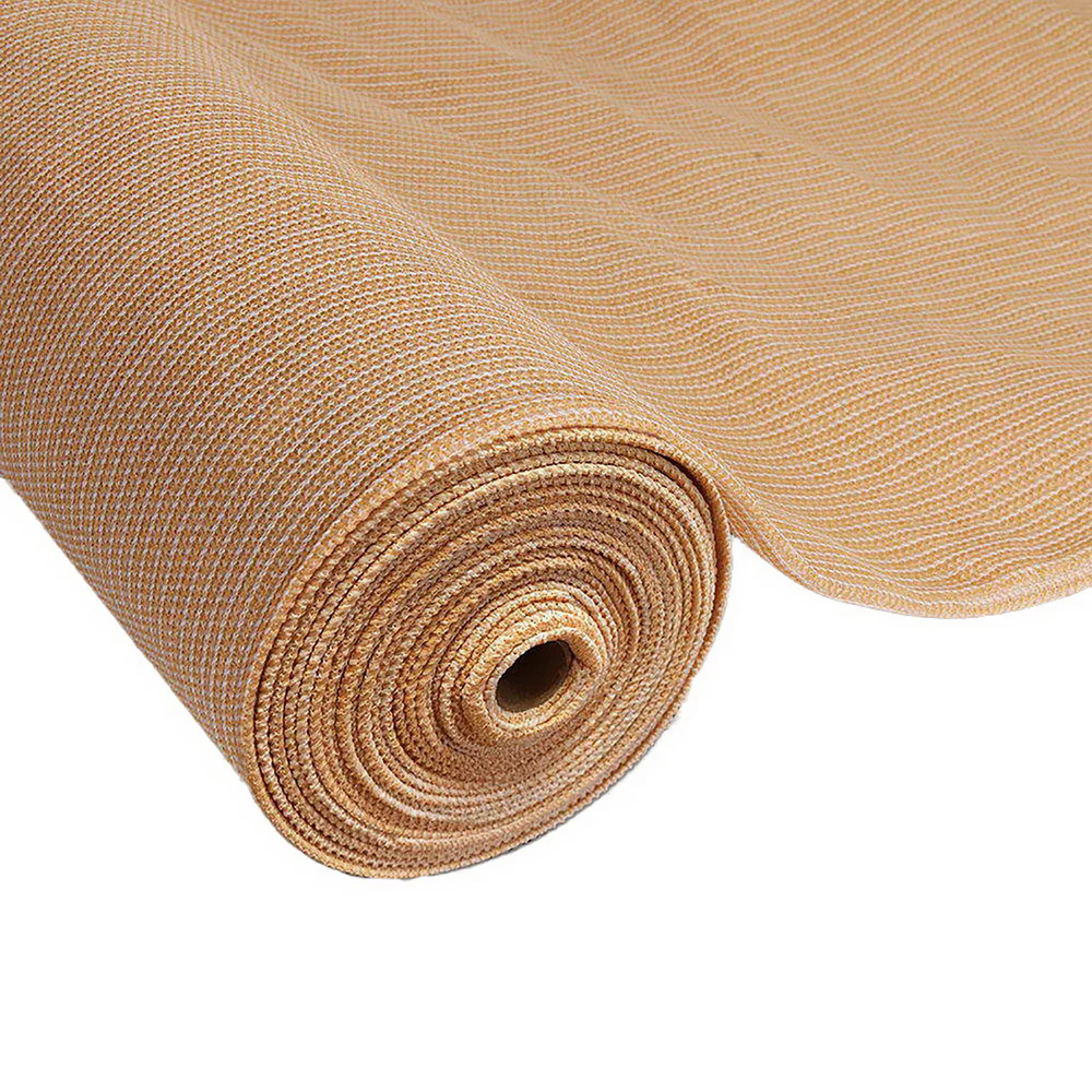 Instahut 70% Shade Cloth 1.83x20m Shadecloth Sail Heavy Duty Beige - Image 7