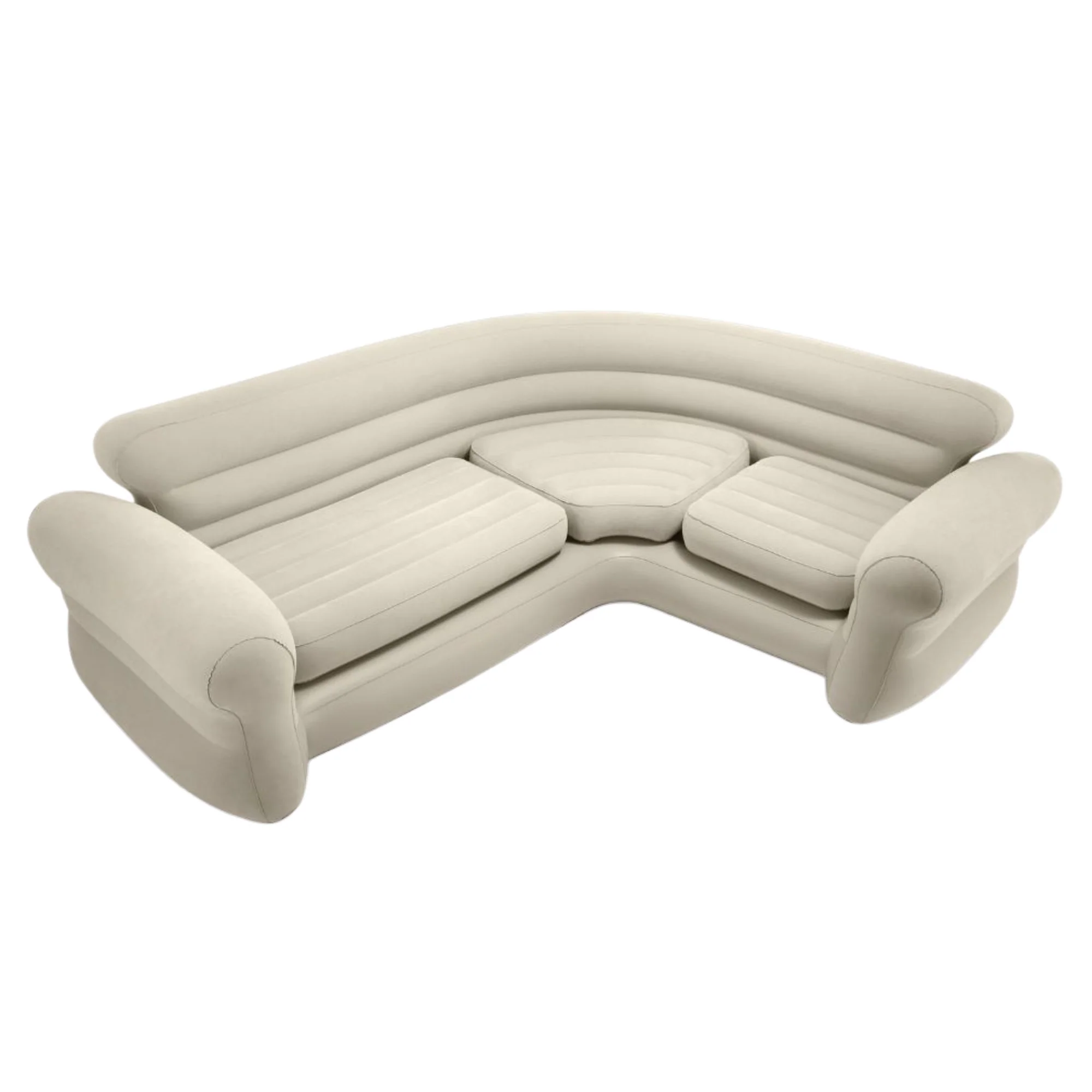 Intex Corner Sofa Inflatable Couch - L-shaped Corner Sofa - Image 2