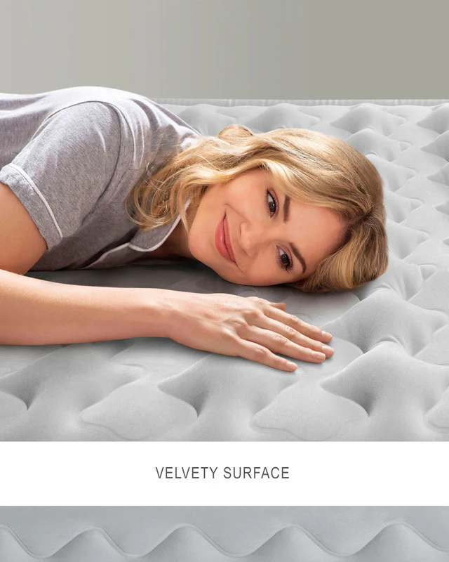 Intex Queen Dura-Beam Deluxe Supreme Air-Flow Air Mattress 51cm 64490 - Image 5