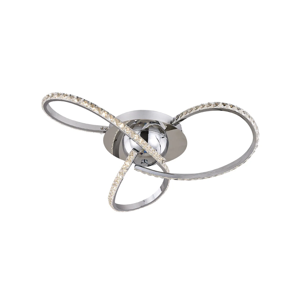 Irie Dimmable 3 Lights LED Ceiling Light - Chrome - Image 2
