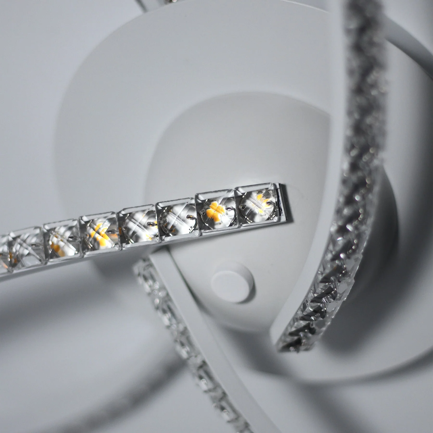 Irie Dimmable 3 Lights LED Ceiling Light - White - Image 4