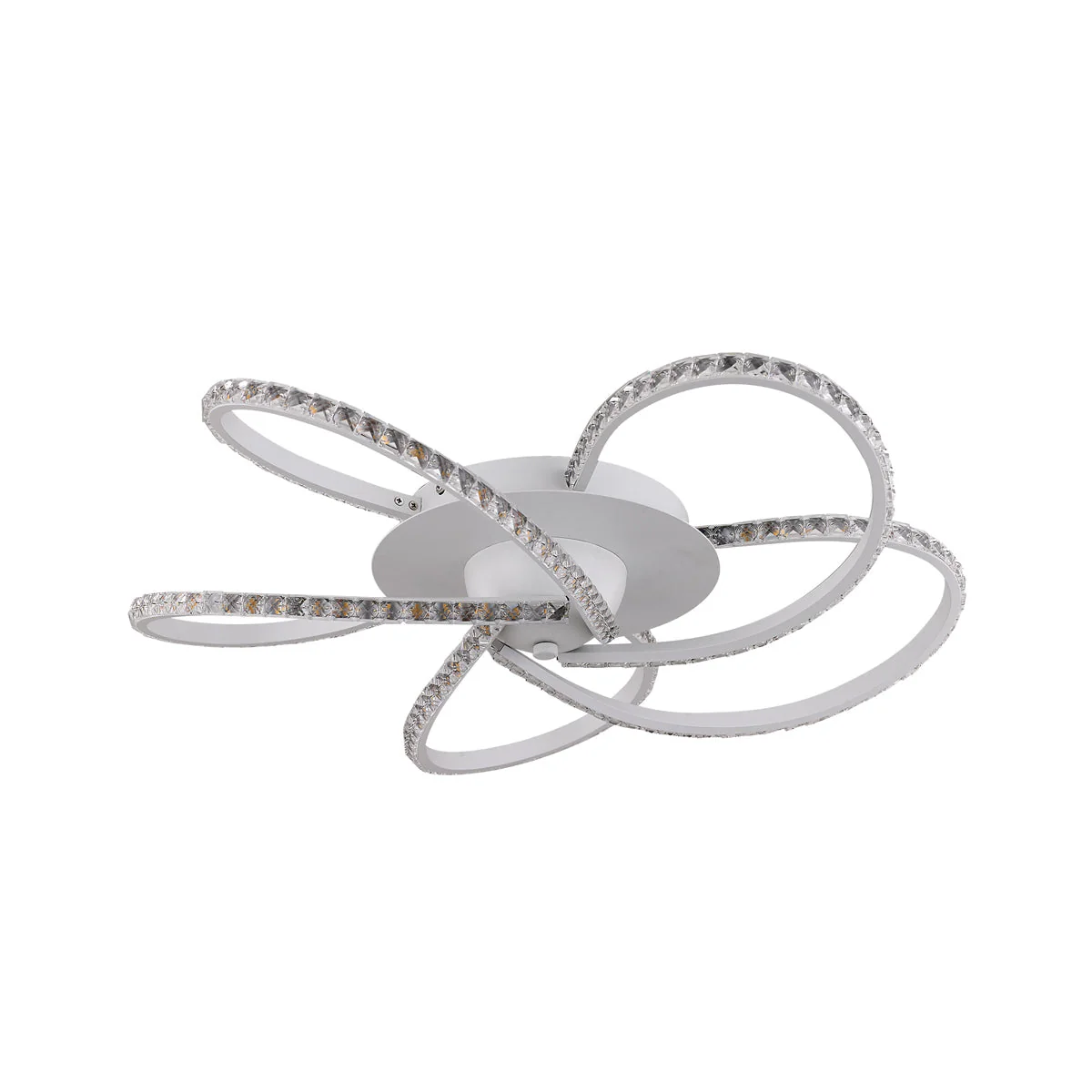 Irie Dimmable 5 Lights LED Ceiling Light - White - Image 2