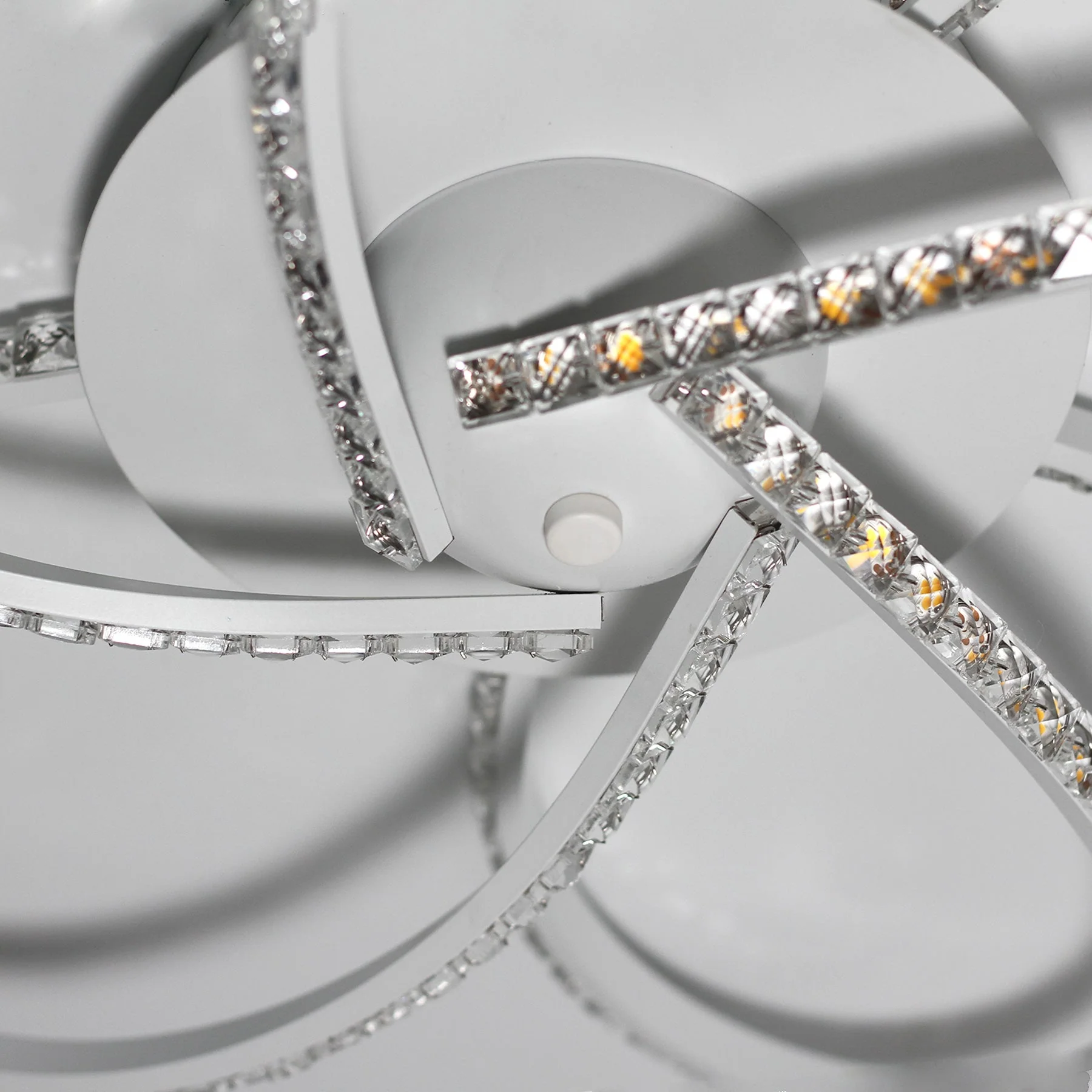 Irie Dimmable 5 Lights LED Ceiling Light - White - Image 3