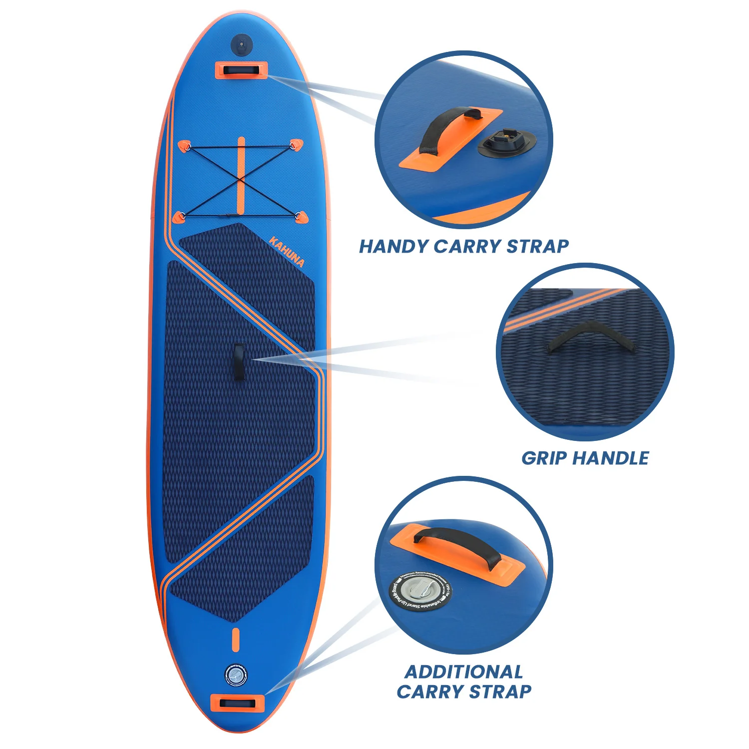 Kahuna Kai Premium Sports 10.6FT Inflatable Paddle Board - Image 10