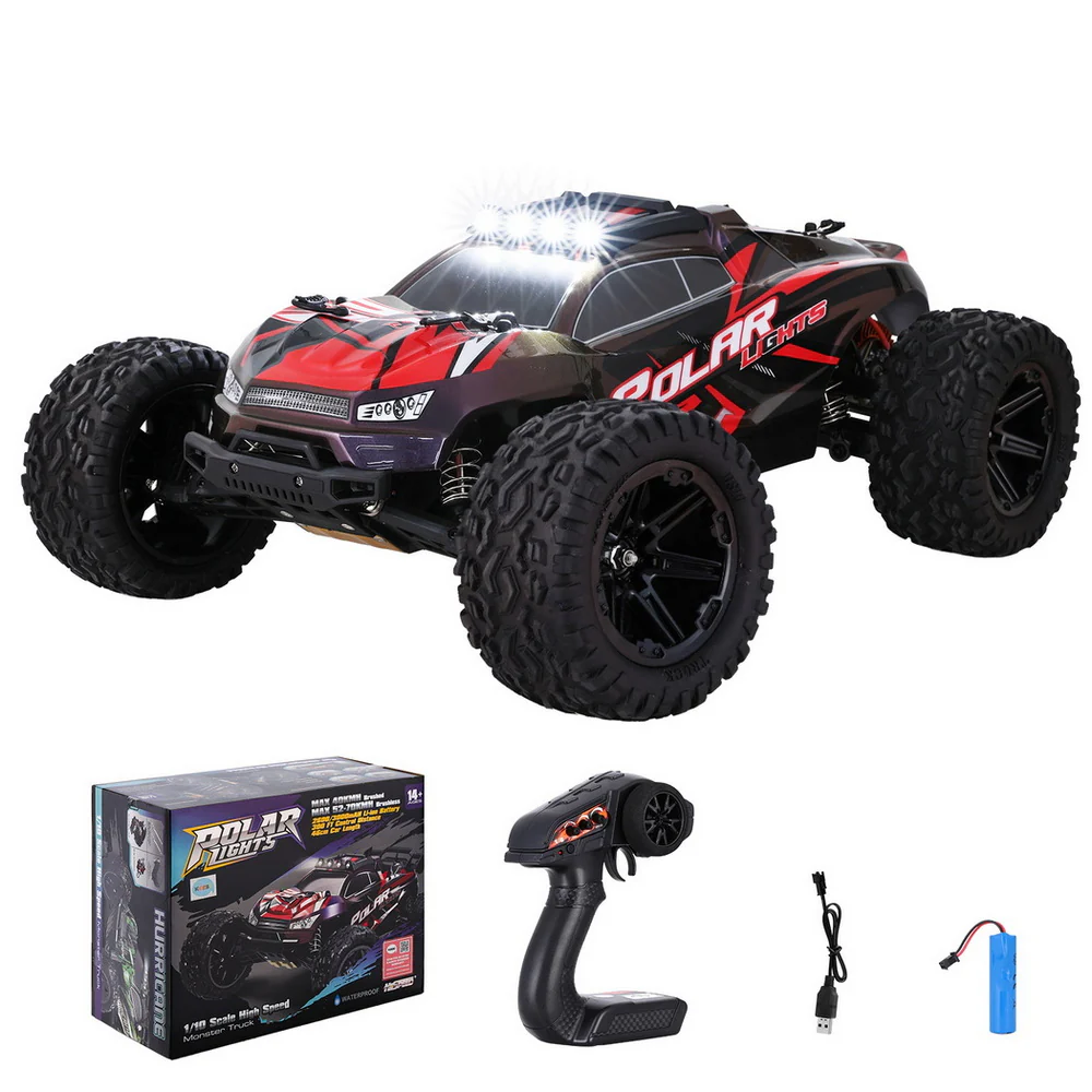 Keezi Kids Remote Control Car Off-Road Truck with Lights Electric Vehicle Toys - Image 7