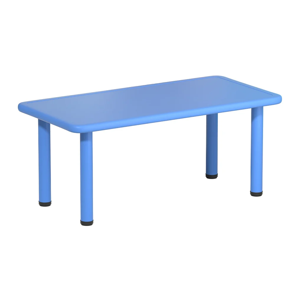 Keezi Kids Table Plastic Square Activity Study Desk 60X120CM - Image 7