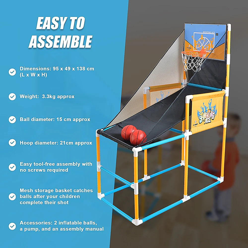 Kids Basketball Hoop Arcade Game - Image 9