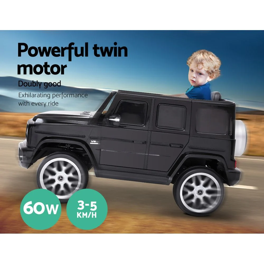 Kids Electric Ride On Car Mercedes-Benz Licensed AMG G63 Toy Cars 12V Black - Image 3