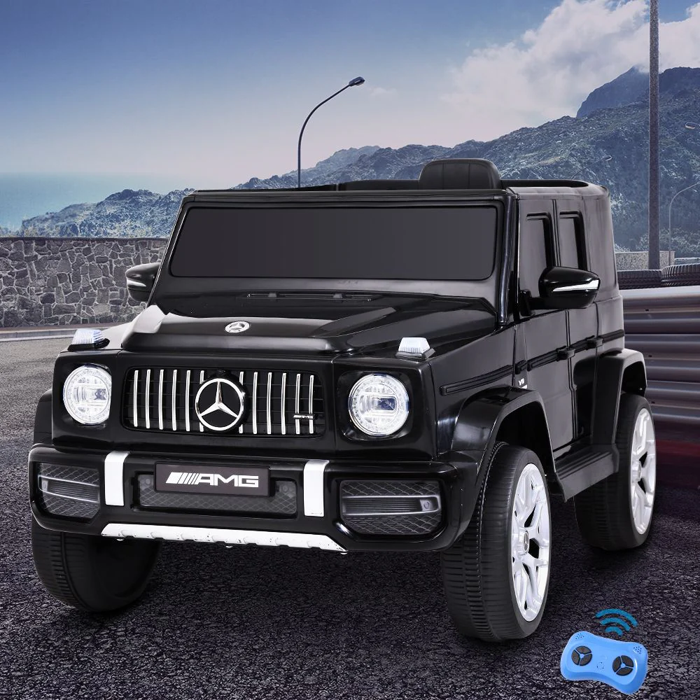 Kids Electric Ride On Car Mercedes-Benz Licensed AMG G63 Toy Cars 12V Black - Image 7