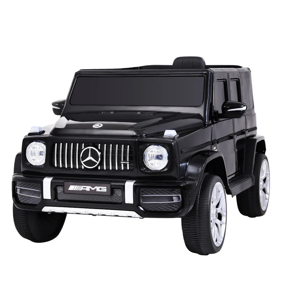 Kids Electric Ride On Car Mercedes-Benz Licensed AMG G63 Toy Cars 12V Black - Image 8