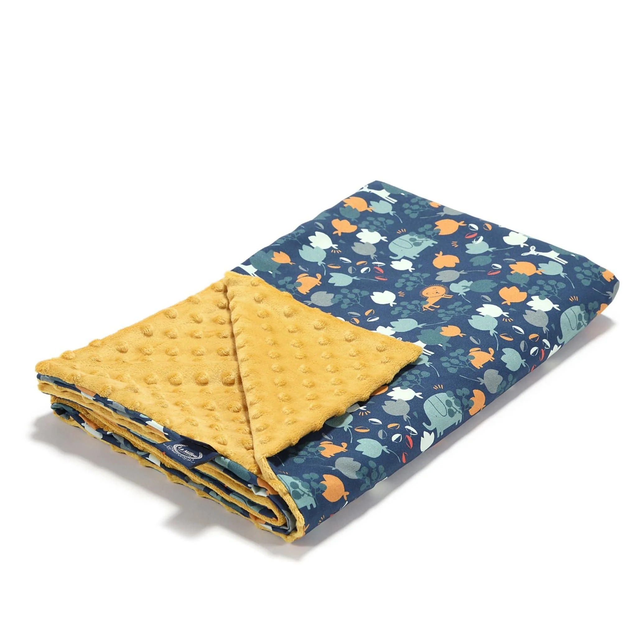 La Millou Light Blanket Medium FRENCH BLEU JARDIN | Honey - Image 2