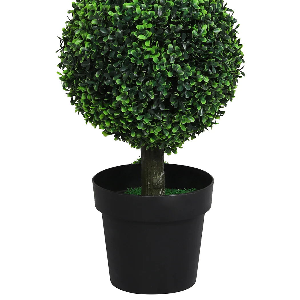 Lambu Artificial Triple Ball Boxwood Trees - Image 3