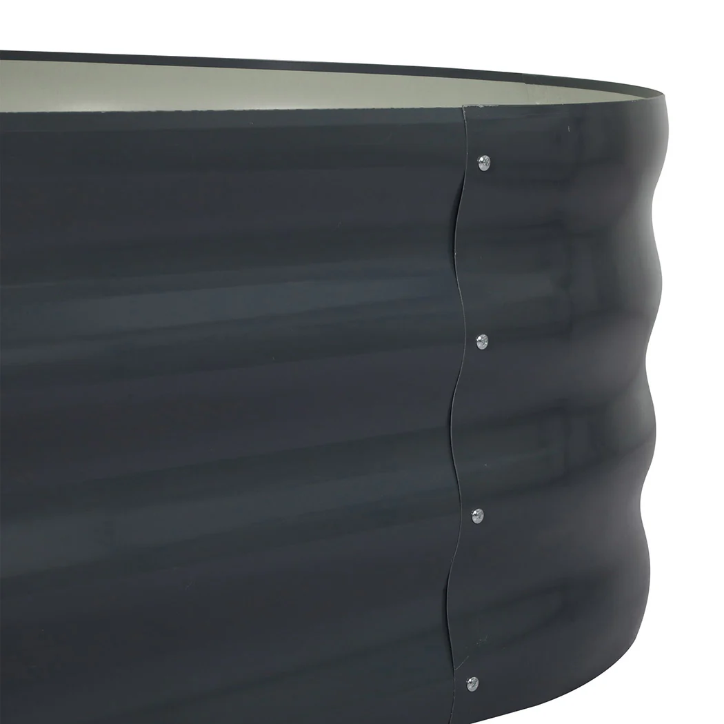 Lambu Garden Bed Planter Raised Coated 120x80x42cm - Image 4
