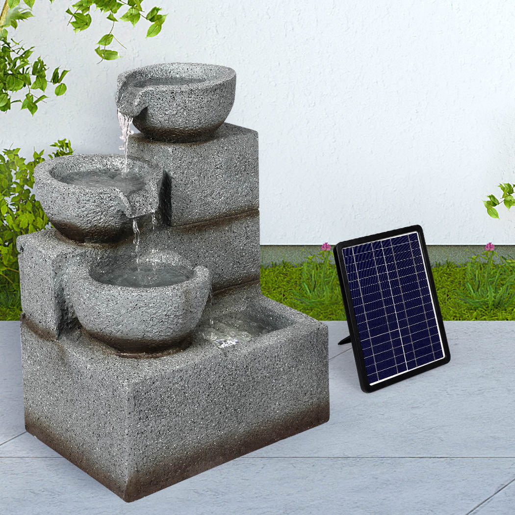 Lambu Solar Fountain Water Bird Bath - Image 7