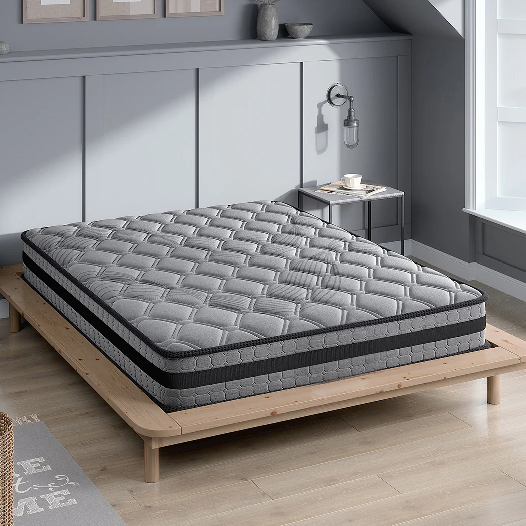 Lavio Double Spring Mattress Grey Medium Firm - Image 6