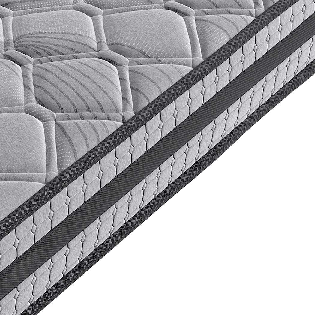 Lavio King Spring Mattress Grey Medium Firm - Image 3