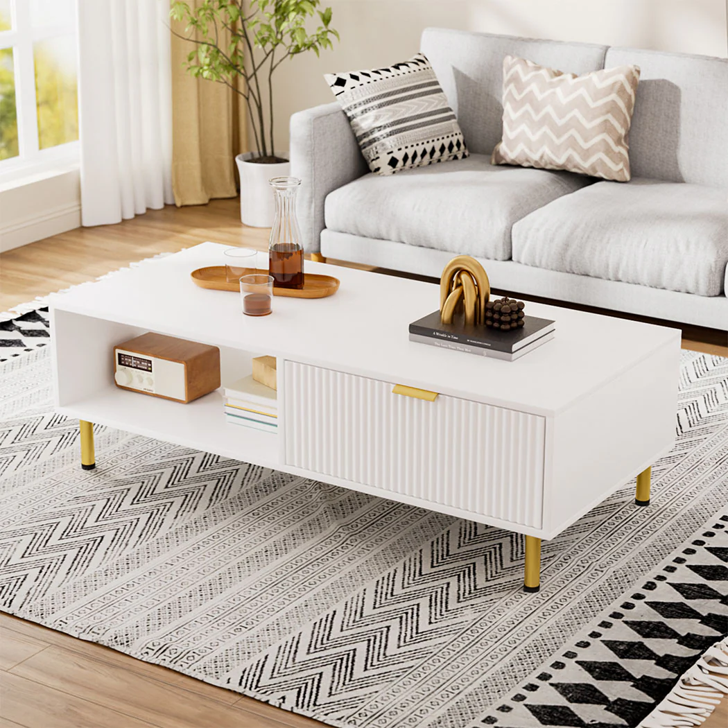 Levede 110cm Coffee Table - Image 6