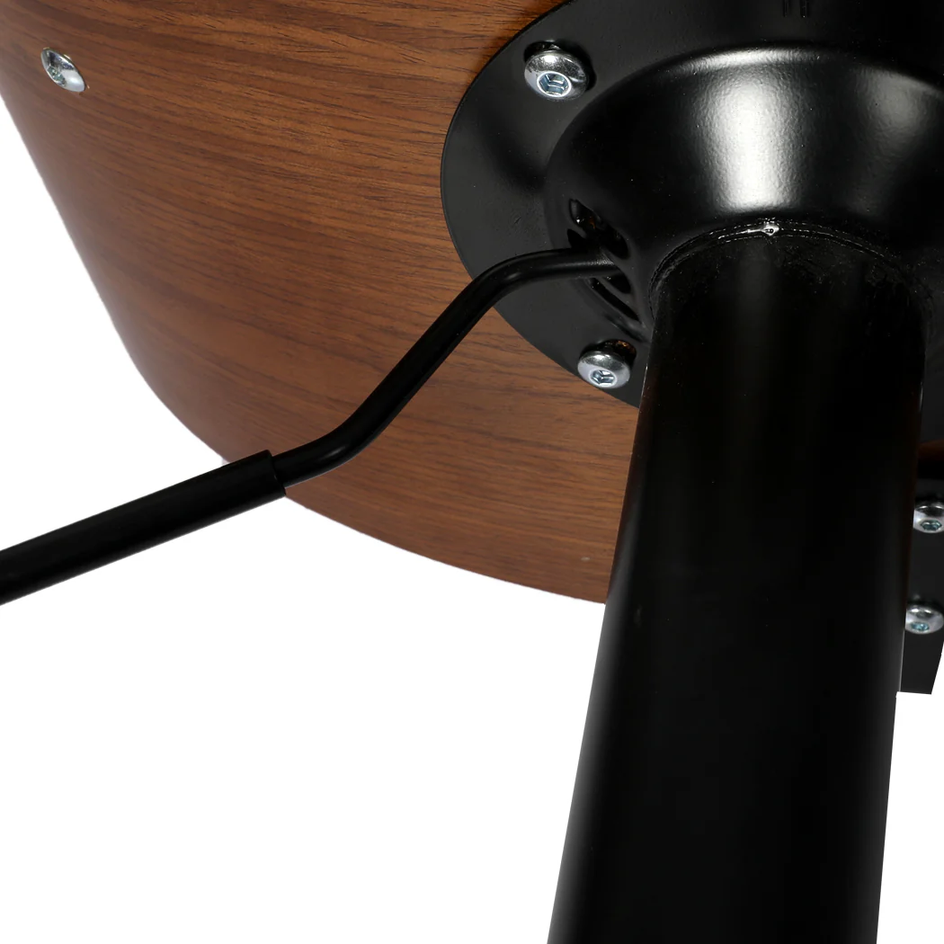 Levede 1x Bar Stools Gas Lift Kitchen Black - Image 5