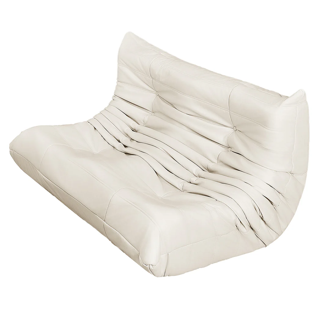 Levede 2 Seaters Floor Sofa Caterpillar Lounge
