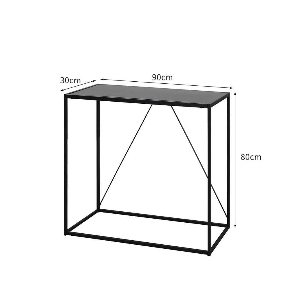Levede 2-Tier Console Table Office Furniture - Image 2