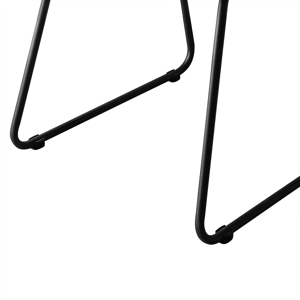Levede 2x Dining Chairs Kitchen Table Black - Image 5