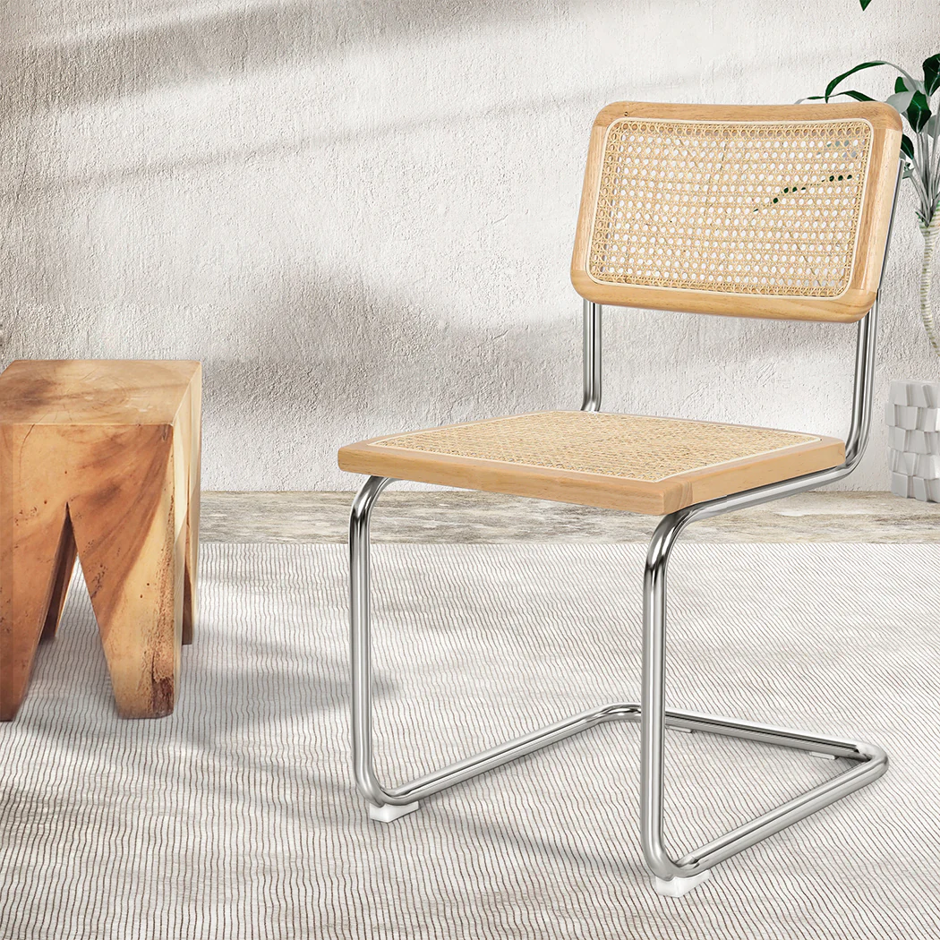 Levede 2x Rattan Chair Dining Chairs - Image 7