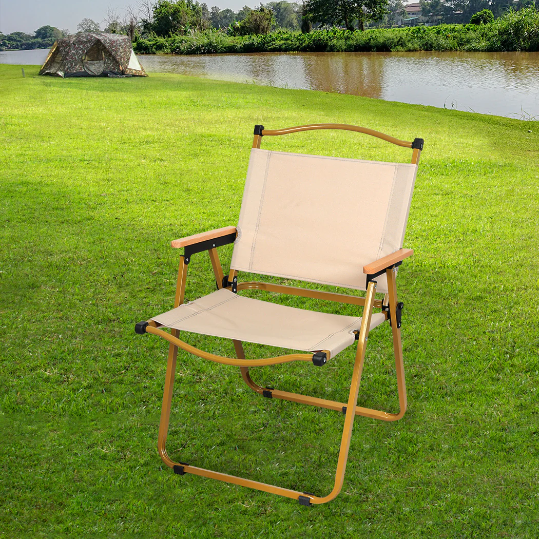 Levede 4PCS Camping Chair Folding Outdoor - Image 7