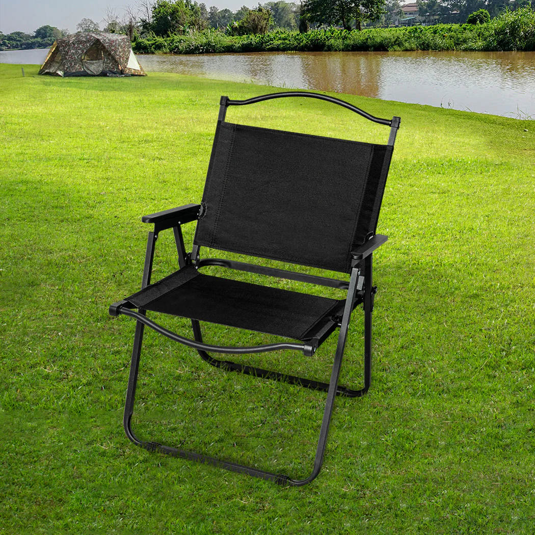 Levede 4PCS Camping Chair Folding Portable - Image 7