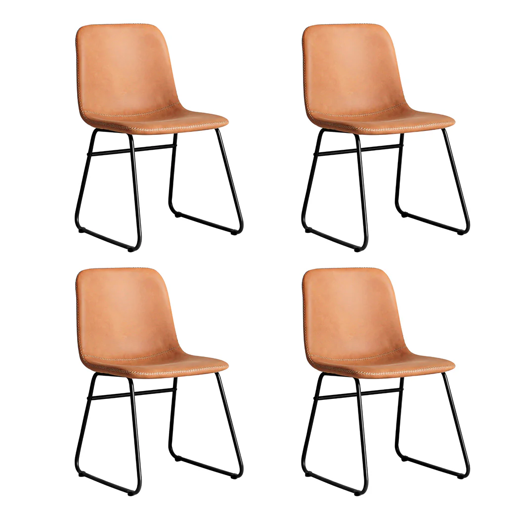 Levede 4x Dining Chairs Kitchen Table - Image 9