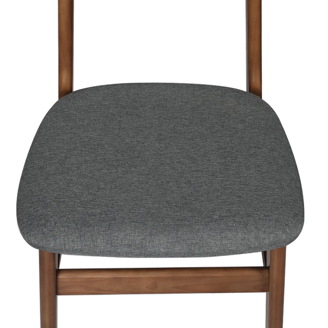 Levede 4xDining Chairs Kitchen Chair - Image 4