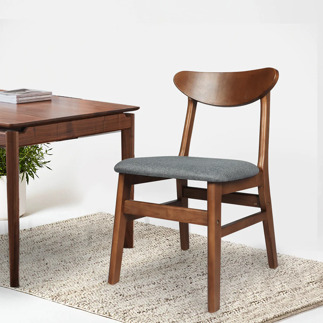 Levede 4xDining Chairs Kitchen Chair - Image 6
