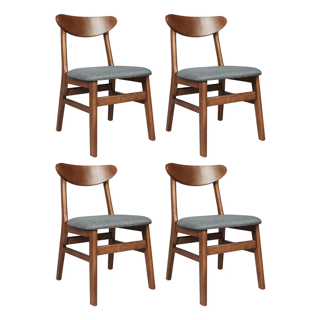 Levede 4xDining Chairs Kitchen Chair - Image 9