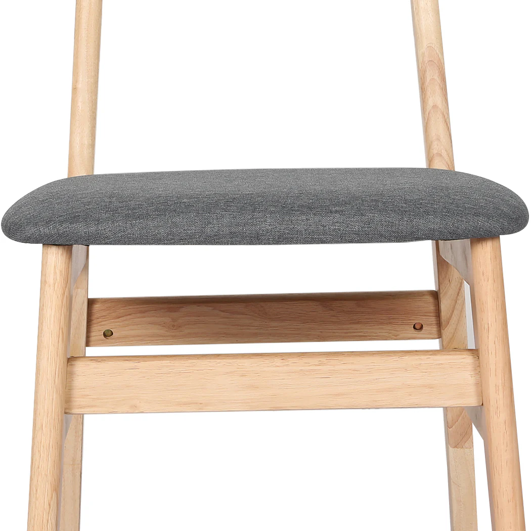 Levede 4xDining Chairs Kitchen Chair Clear 4Pack - Image 4