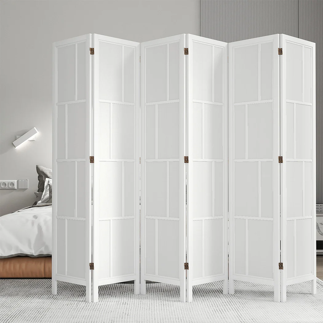 Levede 6 Panel Room Divider 170cm Freestanding Screen - Image 6