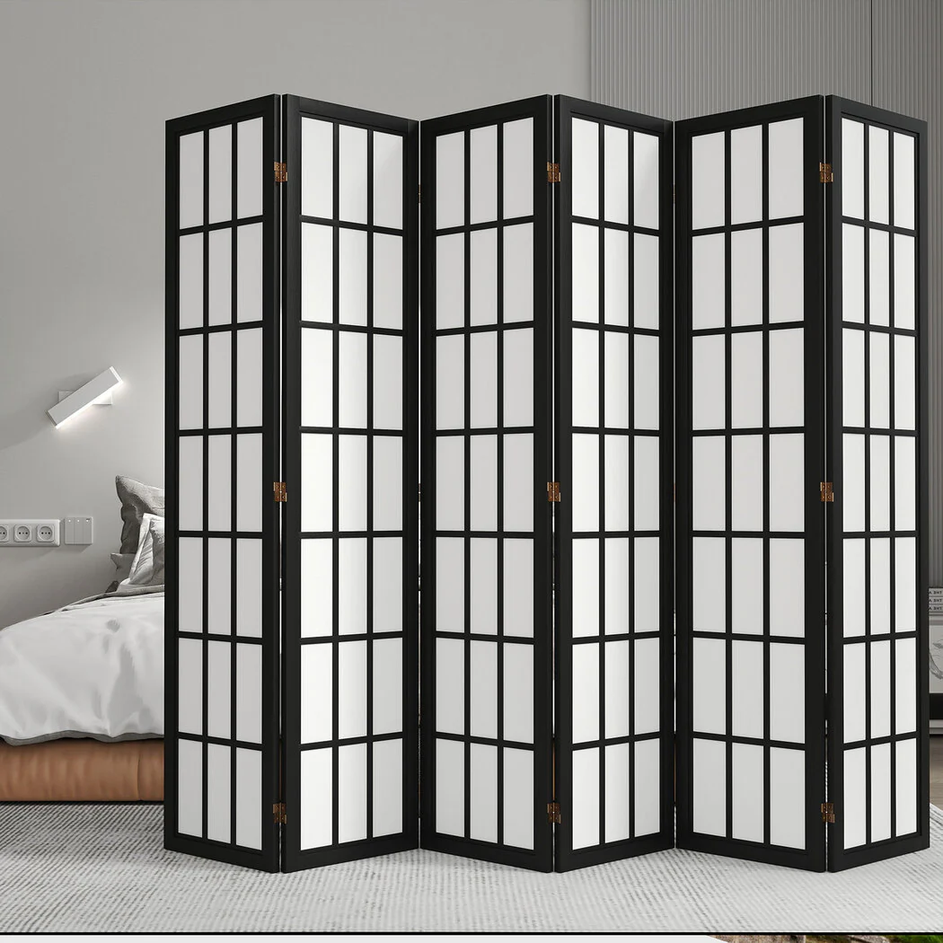 Levede 6 Panel Room Divider 170cm Freestanding Screen - Image 6