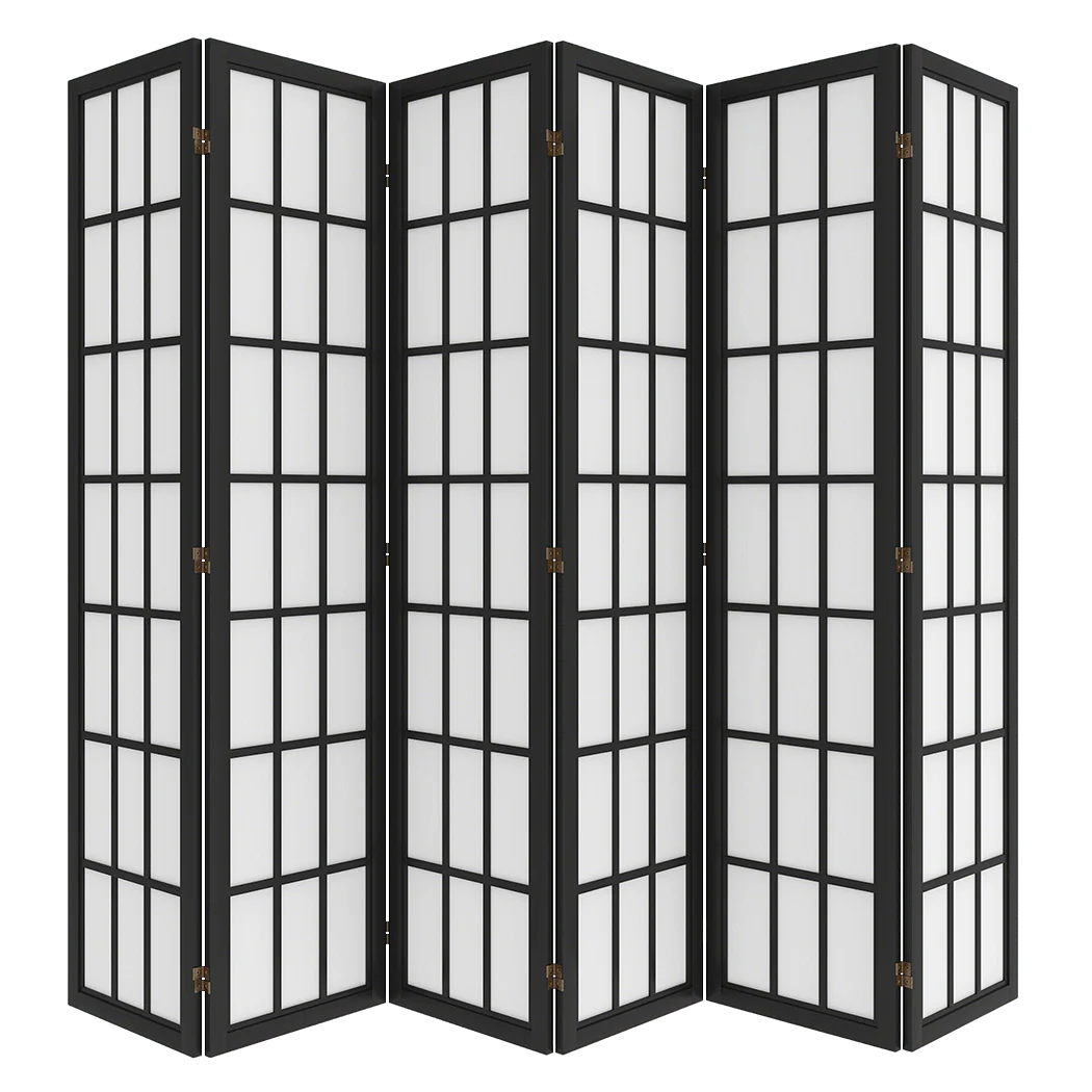Levede 6 Panel Room Divider 170cm Freestanding Screen - Image 8