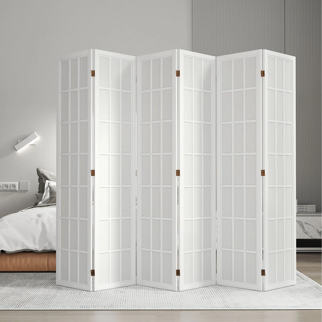 Levede 6 Panel Room Divider 170cm Freestanding Screen - Image 6