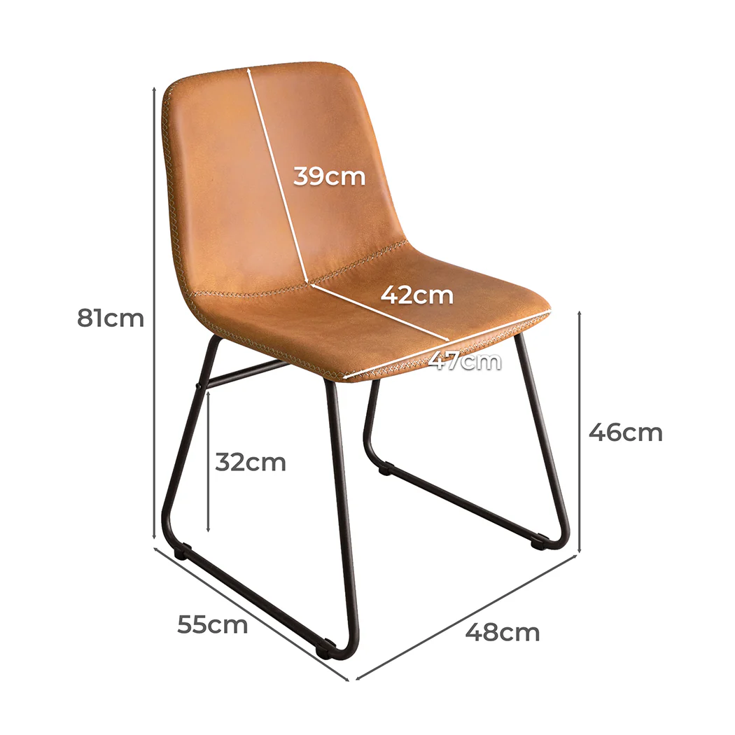 Levede 6x Dining Chairs Kitchen Table - Image 2