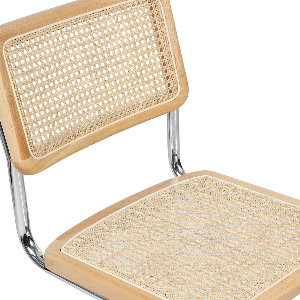 Levede 6x Rattan Chair Dining Chairs - Image 5