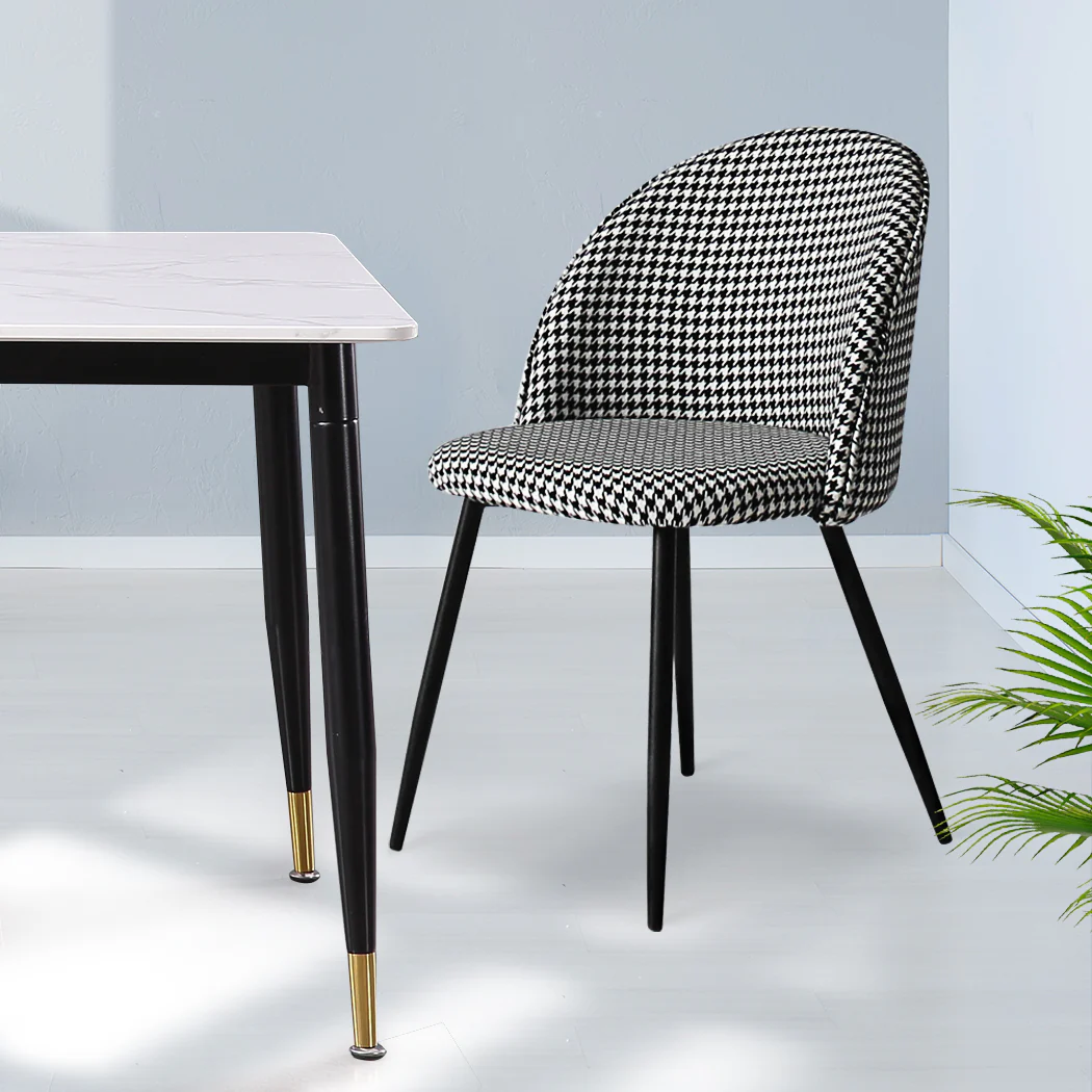Levede 8x Dining Chairs Kitchen Cafe - Image 6