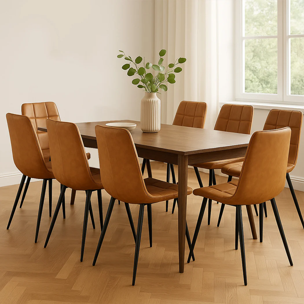Levede 8x Dining Chairs Kitchen Chair - Image 7