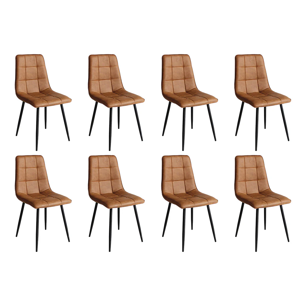 Levede 8x Dining Chairs Kitchen Chair - Image 9