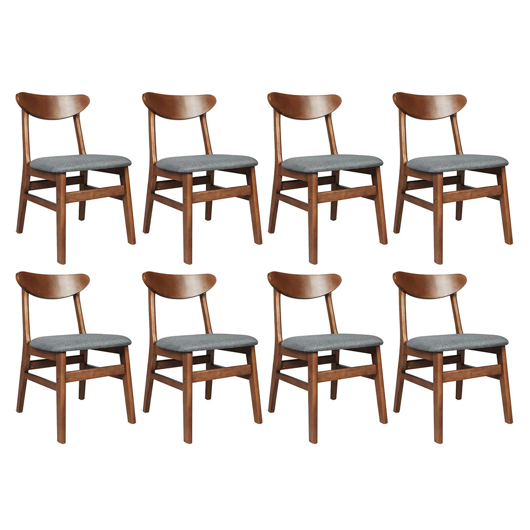 Levede 8x Dining Chairs Kitchen Chair - Image 9