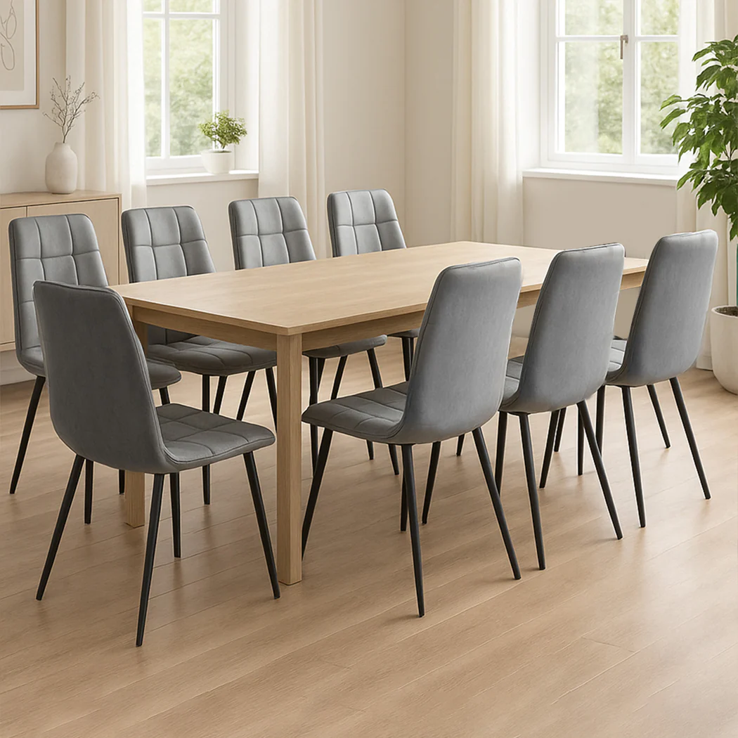 Levede 8x Dining Chairs Kitchen Chair - Image 7